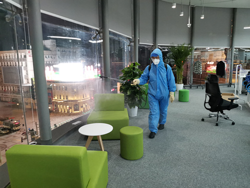 中凈護航消毒公司來介紹下什么是碘伏